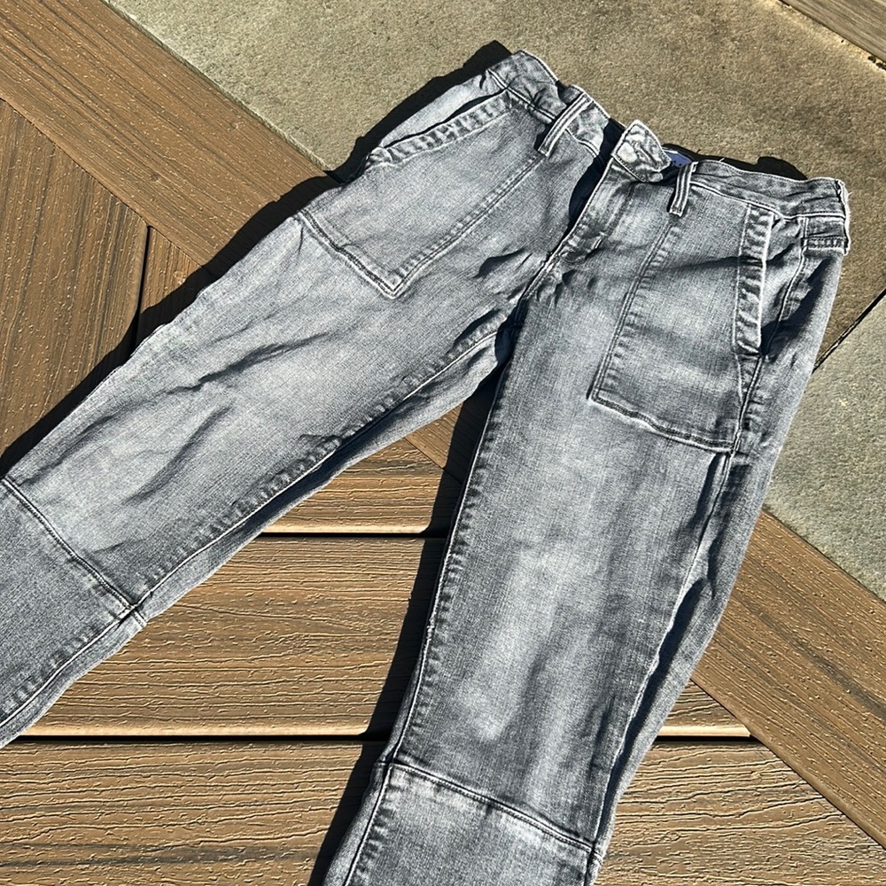 PARKER SMITH‎ GREY BLACK CARGO JEANS